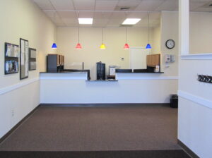image of front desk area