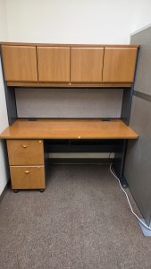 Bush 60_ Desk, Hutch, File #1