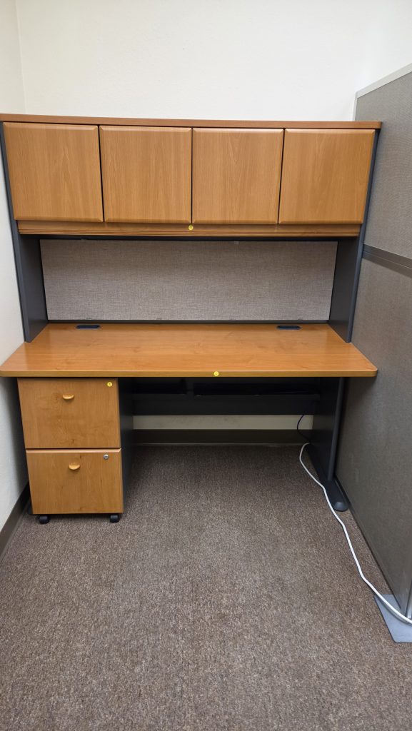 Bush 60_ Desk, Hutch, File #1