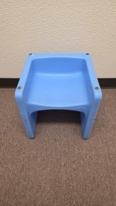 Cube Chair – Light Blue