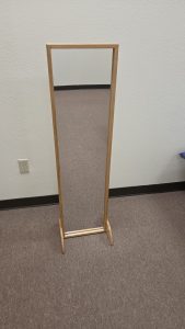 Free Standing Mirror (Vertical or Horizontal)