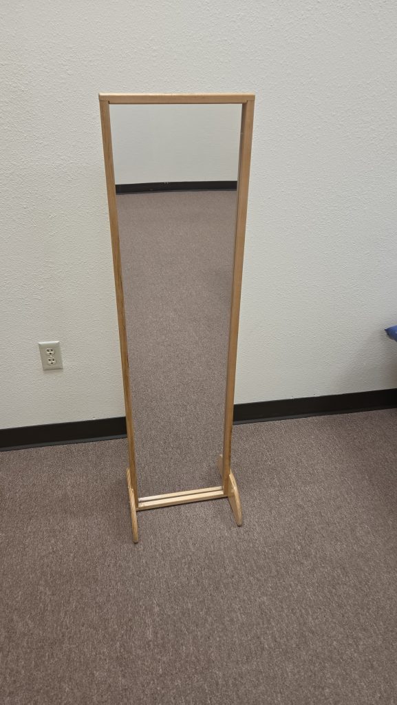 Free Standing Mirror (Vertical or Horizontal)