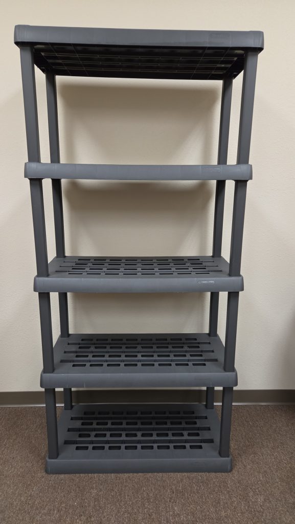 Sterilite 5-Shelf Unit Empty